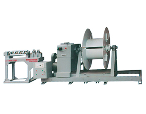 鋁桿調(diào)直成盤機